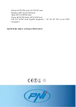 Preview for 16 page of PNI escort HP 8001 ASQ User Manual