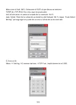 Preview for 111 page of PNI Face 600 User Manual