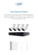 PNI House PTZ1500 User Manual preview