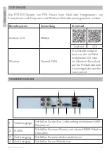 Preview for 18 page of PNI House PTZ1500 User Manual