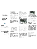 PNI IP20MP Manual Instructions предпросмотр