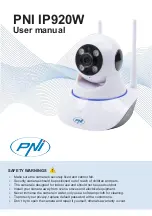 Preview for 1 page of PNI IP920W User Manual