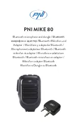 Preview for 1 page of PNI MIKE 80 User Manual