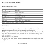 Preview for 2 page of PNI PB410 User Manual