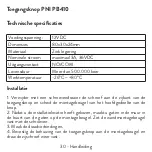 Preview for 30 page of PNI PB410 User Manual