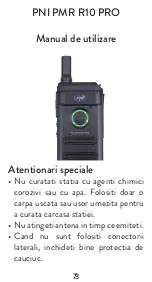 Предварительный просмотр 74 страницы PNI PMR R10 PRO User Manual