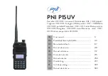 Предварительный просмотр 1 страницы PNI PNI P15UV User Manual