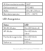 Предварительный просмотр 35 страницы PNI PNI-PT11IR User Manual