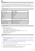 Preview for 2 page of PNI PNI TV801 User Manual