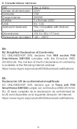 Preview for 12 page of PNI PNI-WP1500 User Manual