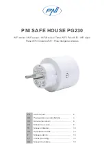 PNI SAFE HOUSE PG230 User Manual preview