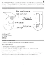 Preview for 3 page of PNI SafeHouse HS008 User Manual