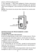 Предварительный просмотр 6 страницы PNI SmartHome SM433 User Manual