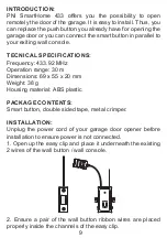 Preview for 9 page of PNI SmartHome SM433 User Manual