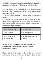 Предварительный просмотр 8 страницы PNI SmartHome SM440 User Manual