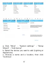 Предварительный просмотр 17 страницы PNI SmartHome SM440 User Manual