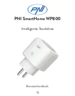 Preview for 15 page of PNI SmartHome WP800 User Manual