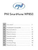 PNI SmartHome WP850 User Manual preview