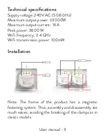 Preview for 3 page of PNI SmartHome WP850 User Manual