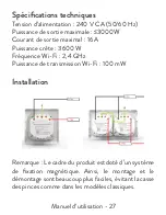 Preview for 27 page of PNI SmartHome WP850 User Manual