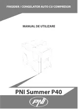 Preview for 9 page of PNI Summer P40 User Manual