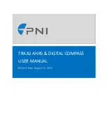 PNI TRAX2 AHRS User Manual preview