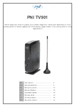 PNI TV901 User Manual preview