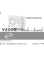 PNI Wayfinder V2000 Operation Manual preview