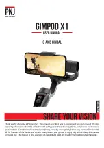 PNJ GIMPOD X1 User Manual preview