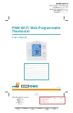 Preview for 1 page of PNM Wi-Fi Web-Programmable Thermostat User Manual