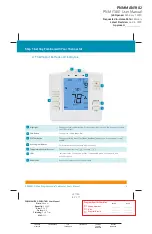 Preview for 3 page of PNM Wi-Fi Web-Programmable Thermostat User Manual