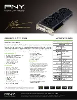 PNY GEFORCE GTX 770 2GB Specification preview