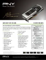 PNY GEFORCE GTX 780 3GB Specification preview