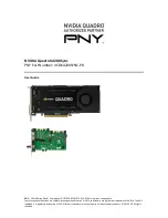 PNY Quadro K4200 Sync VCQK4200SYNC-PB User Manual preview