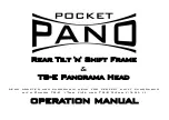 Preview for 1 page of POCKET PANO Rear Tilt 'n' Shift Frame Operation Manual