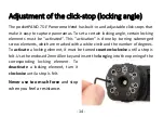 Preview for 14 page of POCKET PANO Rear Tilt 'n' Shift Frame Operation Manual