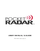 Pocket Radar PR1000 User Manual And Manual preview