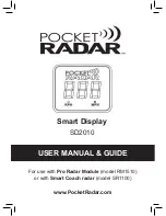 Preview for 1 page of Pocket Radar SD2010 User'S Manual Manual