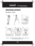 Предварительный просмотр 19 страницы Pocket Radar SD2010 User'S Manual Manual