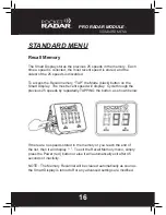 Предварительный просмотр 21 страницы Pocket Radar SD2010 User'S Manual Manual