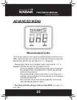 Предварительный просмотр 25 страницы Pocket Radar SD2010 User'S Manual Manual