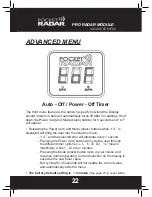 Предварительный просмотр 27 страницы Pocket Radar SD2010 User'S Manual Manual