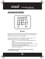 Предварительный просмотр 30 страницы Pocket Radar SD2010 User'S Manual Manual