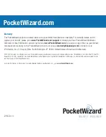 Предварительный просмотр 8 страницы Pocket Wizard AC3 Quick Manual