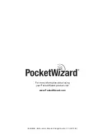 Предварительный просмотр 58 страницы Pocket Wizard MultiMAX Owner'S Manual