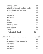 Preview for 4 page of Pocketbook Eran User Manual