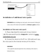 Предварительный просмотр 61 страницы Pocketbook Touch HD 3 User Manual