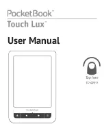 Предварительный просмотр 1 страницы Pocketbook Touch Lux User Manual