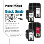 Preview for 1 page of PocketWizard MiniTT1/FlexTT5 Quick Manual