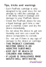 Preview for 7 page of PodPods Vape Device User Manual